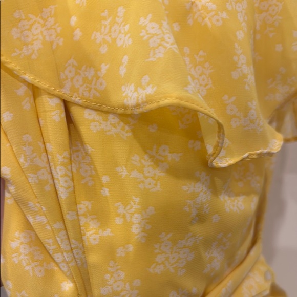 Yellow Ruffled Dress - Picture 4 of 6